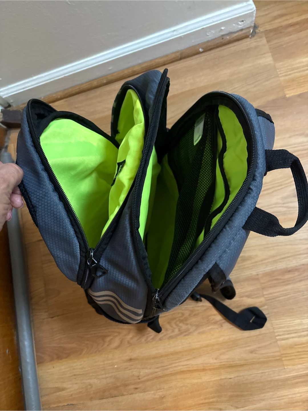 Adidas Backpack - Black and Grey - photo 3