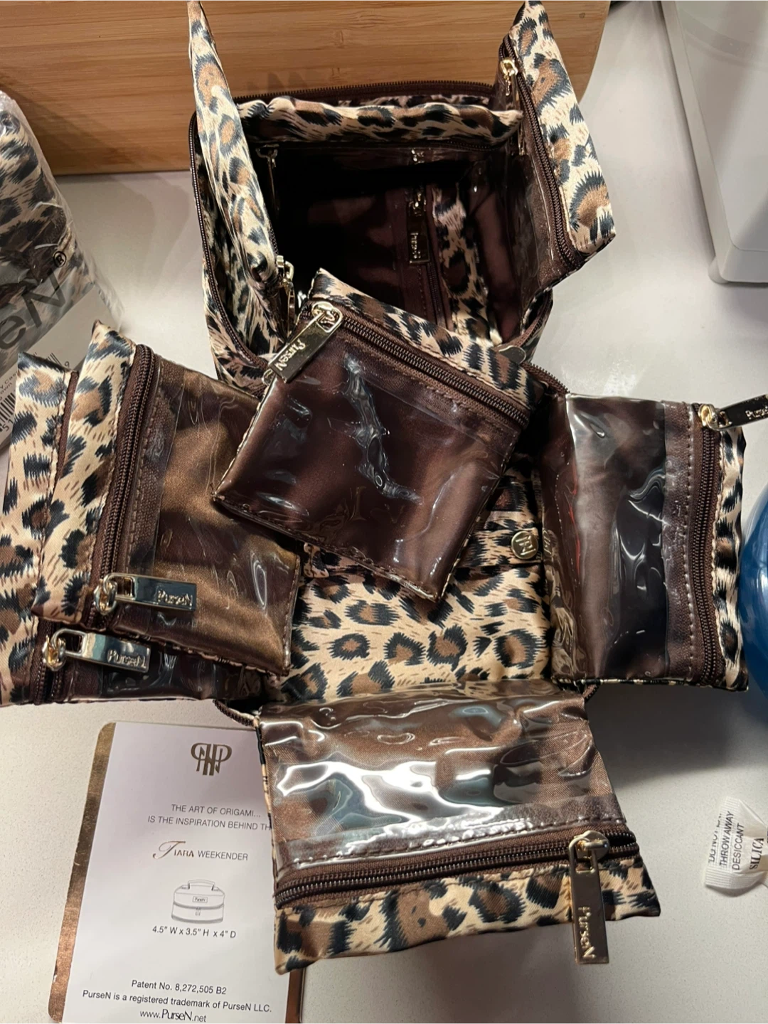 Travel Jewelry Case - Leopard Print - photo 2