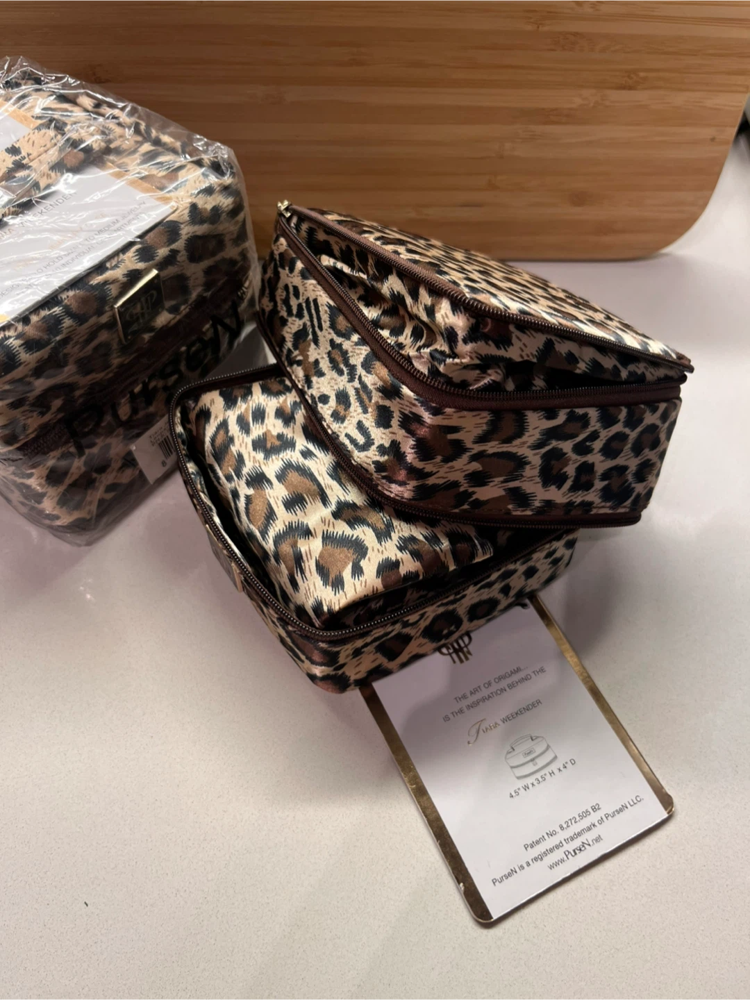 Travel Jewelry Case - Leopard Print - photo 3