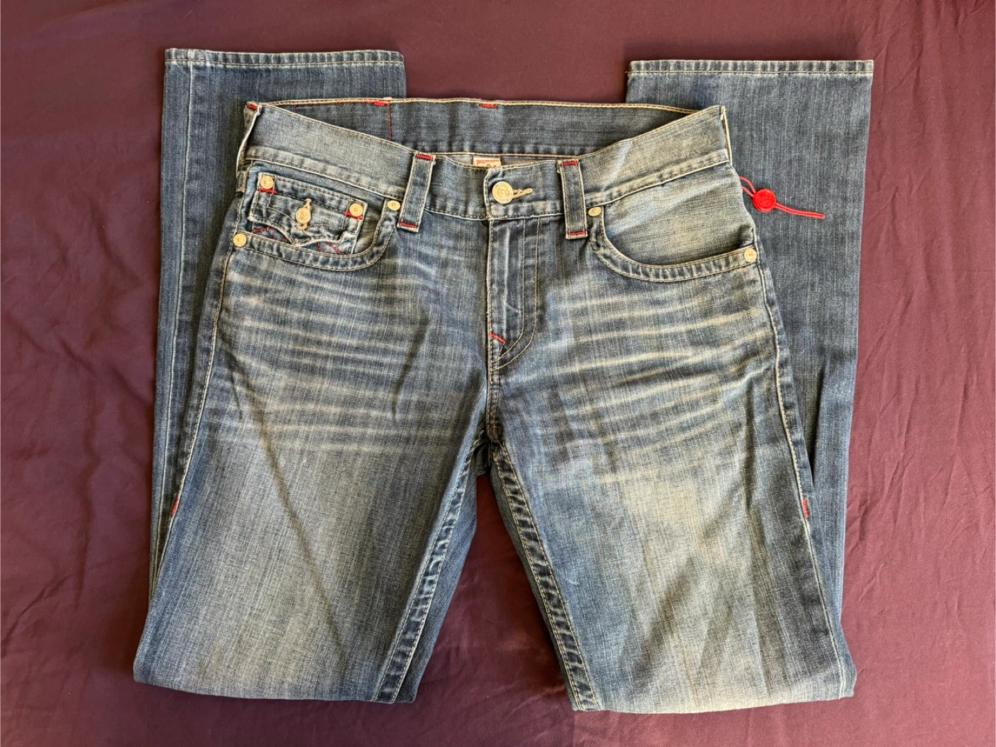 Men’s True Religion Jeans SN Ricky Relaxed Straight Fit - photo 3