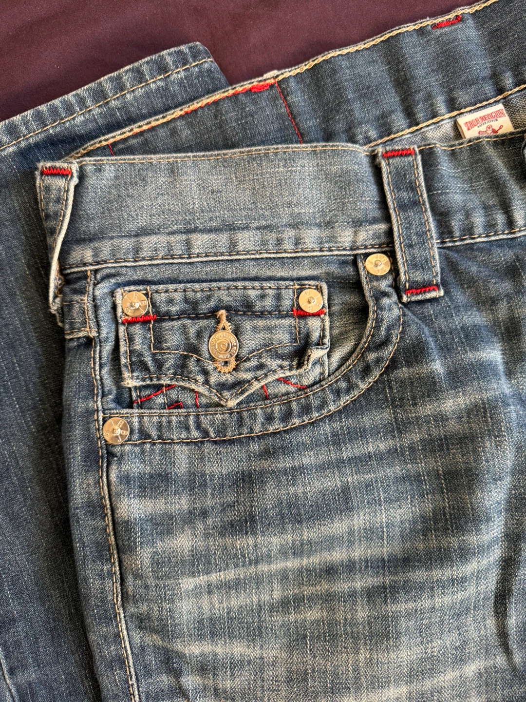Men’s True Religion Jeans SN Ricky Relaxed Straight Fit - photo 2
