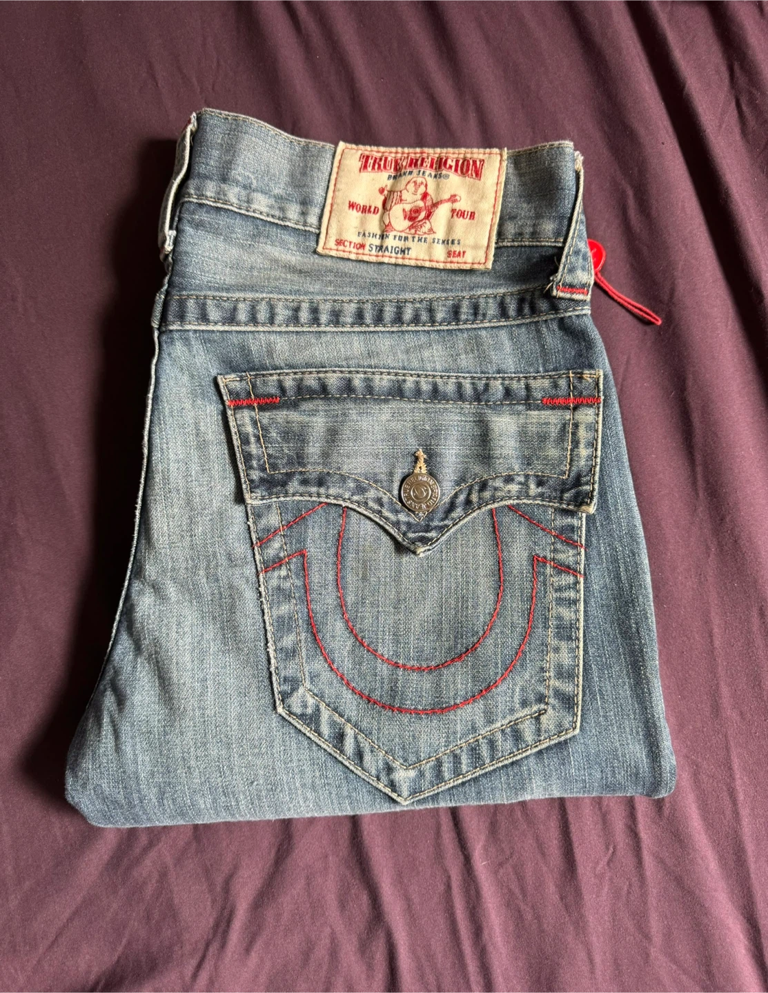 Men’s True Religion Jeans SN Ricky Relaxed Straight Fit