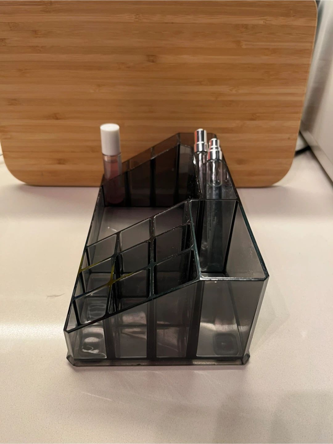Dark Grey Makeup Organizer Caddy - photo 2