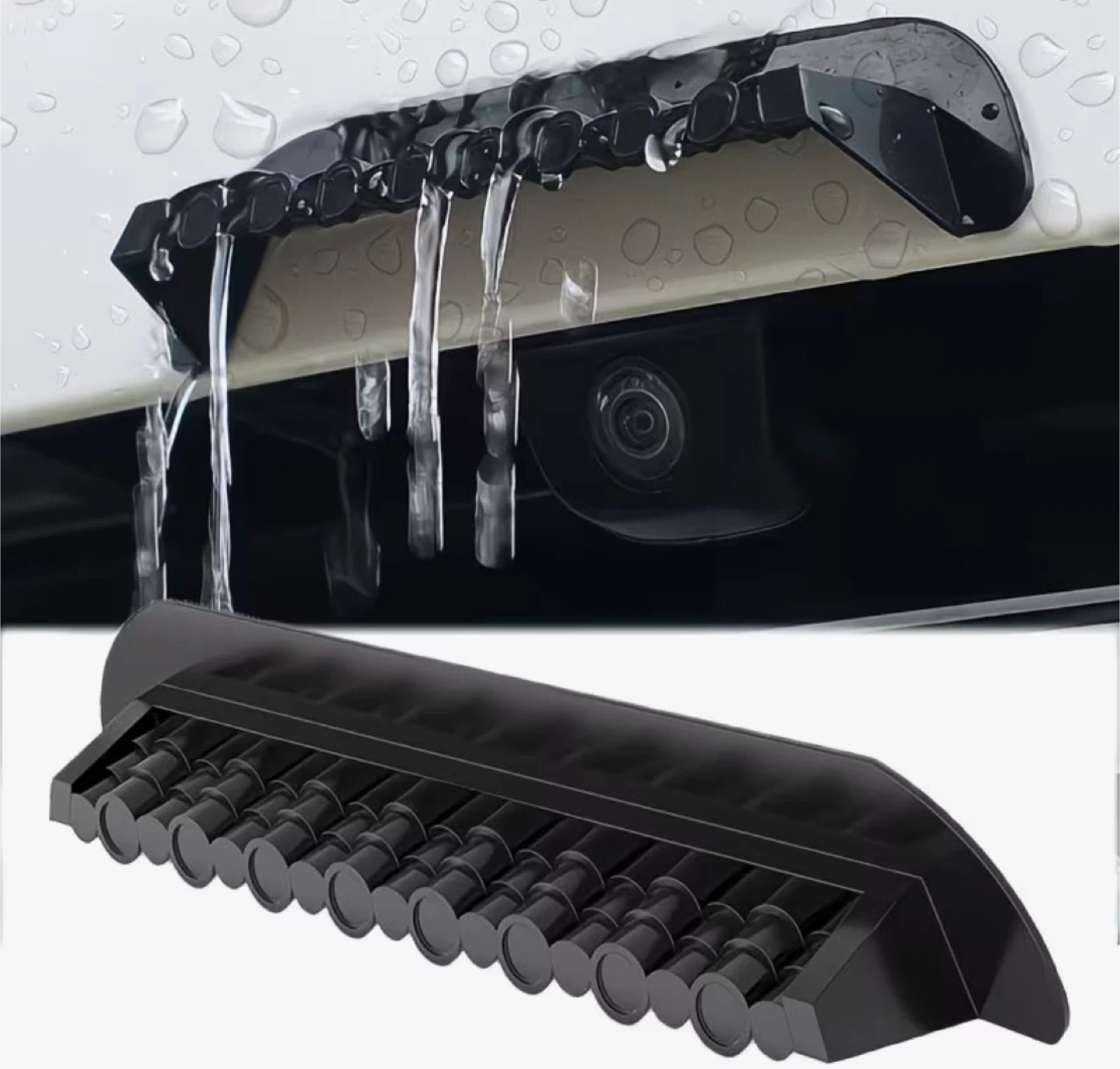 Car Backup Camera Rain Cover Visor Shield - photo 2