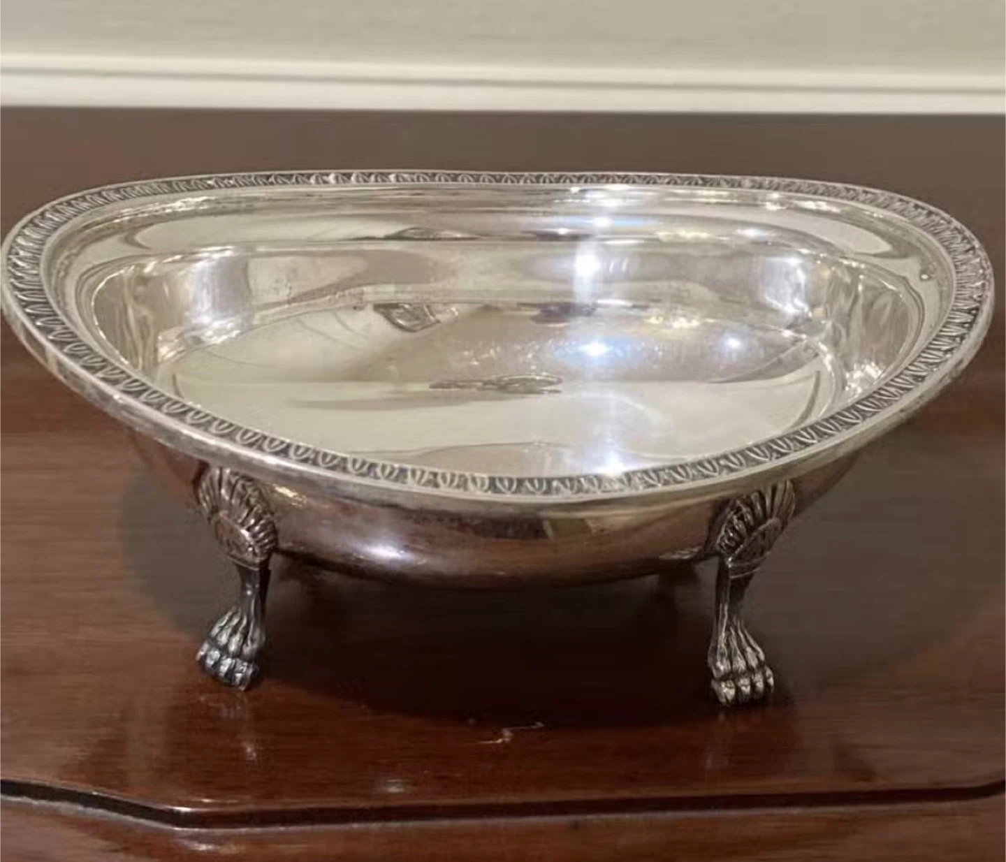 Antique Italian Sterling Silver Bowl, Early 20th Century. - photo 4