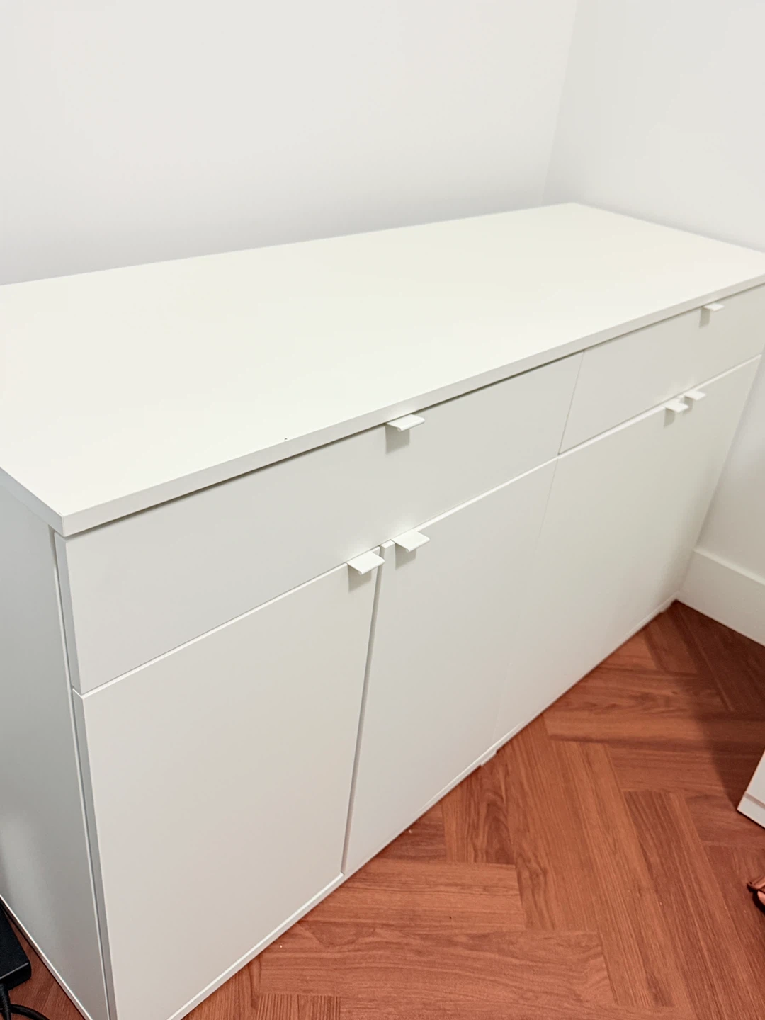 IKEA Cupboard (VIHALS)/Storage Unit - White