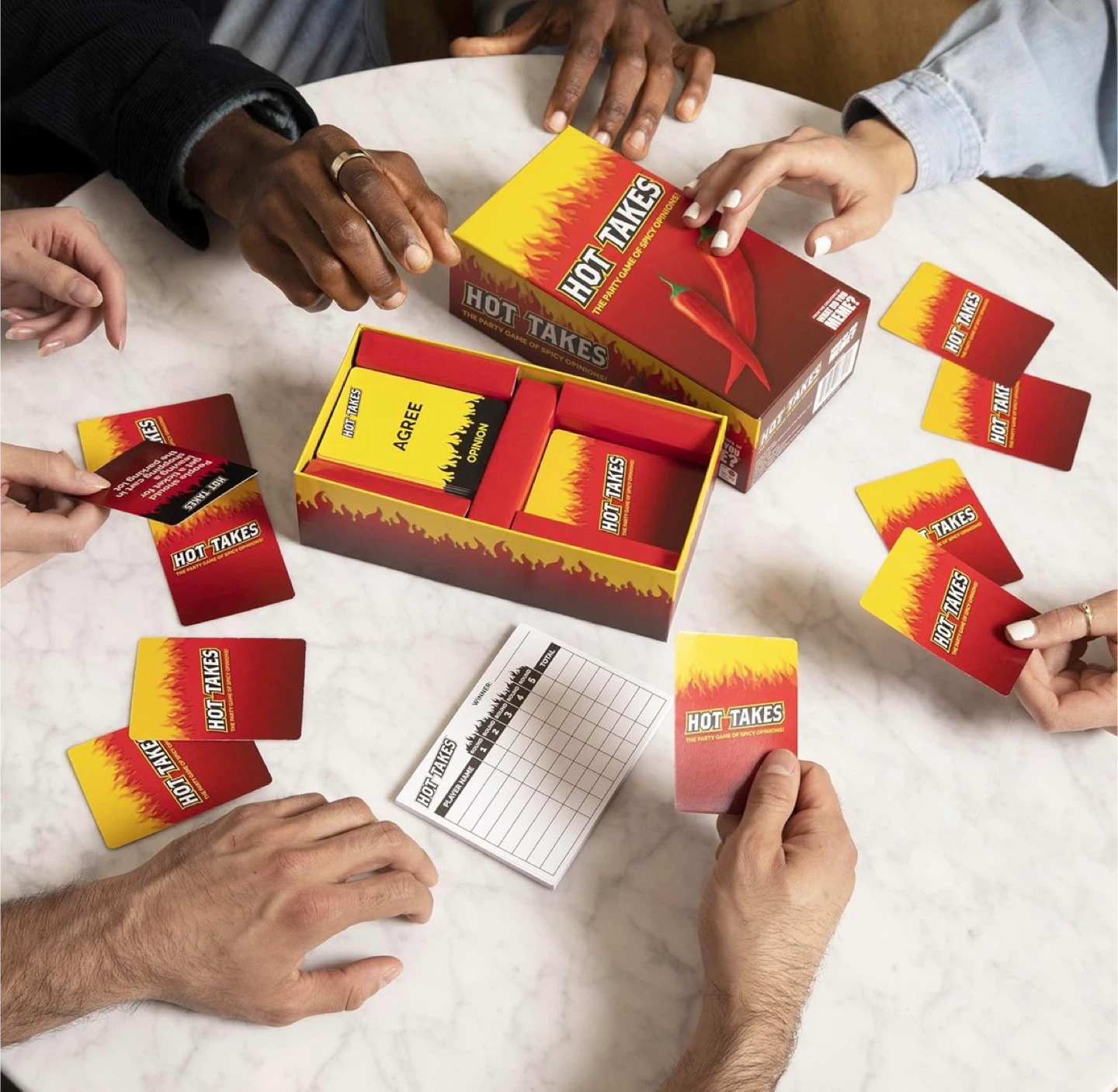 Hot Takes The Party Game of Spicy Opinions Adult Party Games - photo 2
