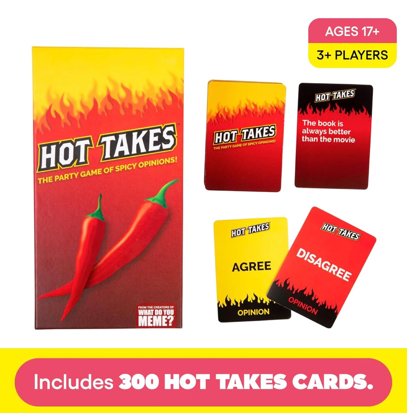 Hot Takes The Party Game of Spicy Opinions Adult Party Games - photo 4