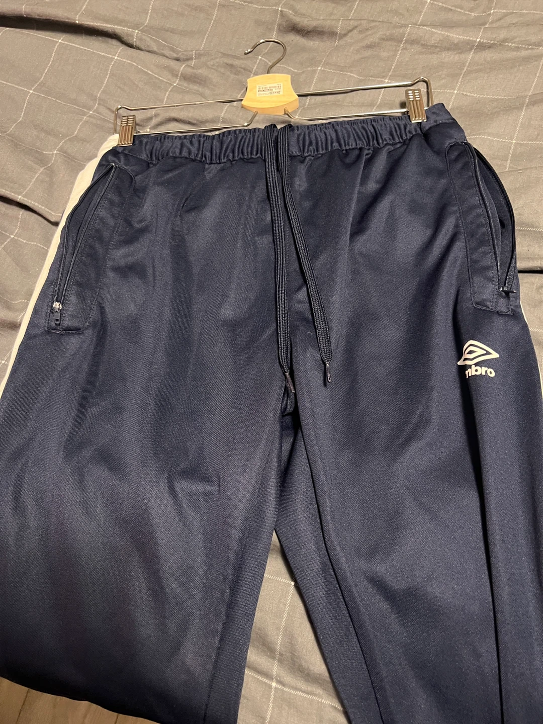 Umbro Navy Track Pants - Size M - photo 3