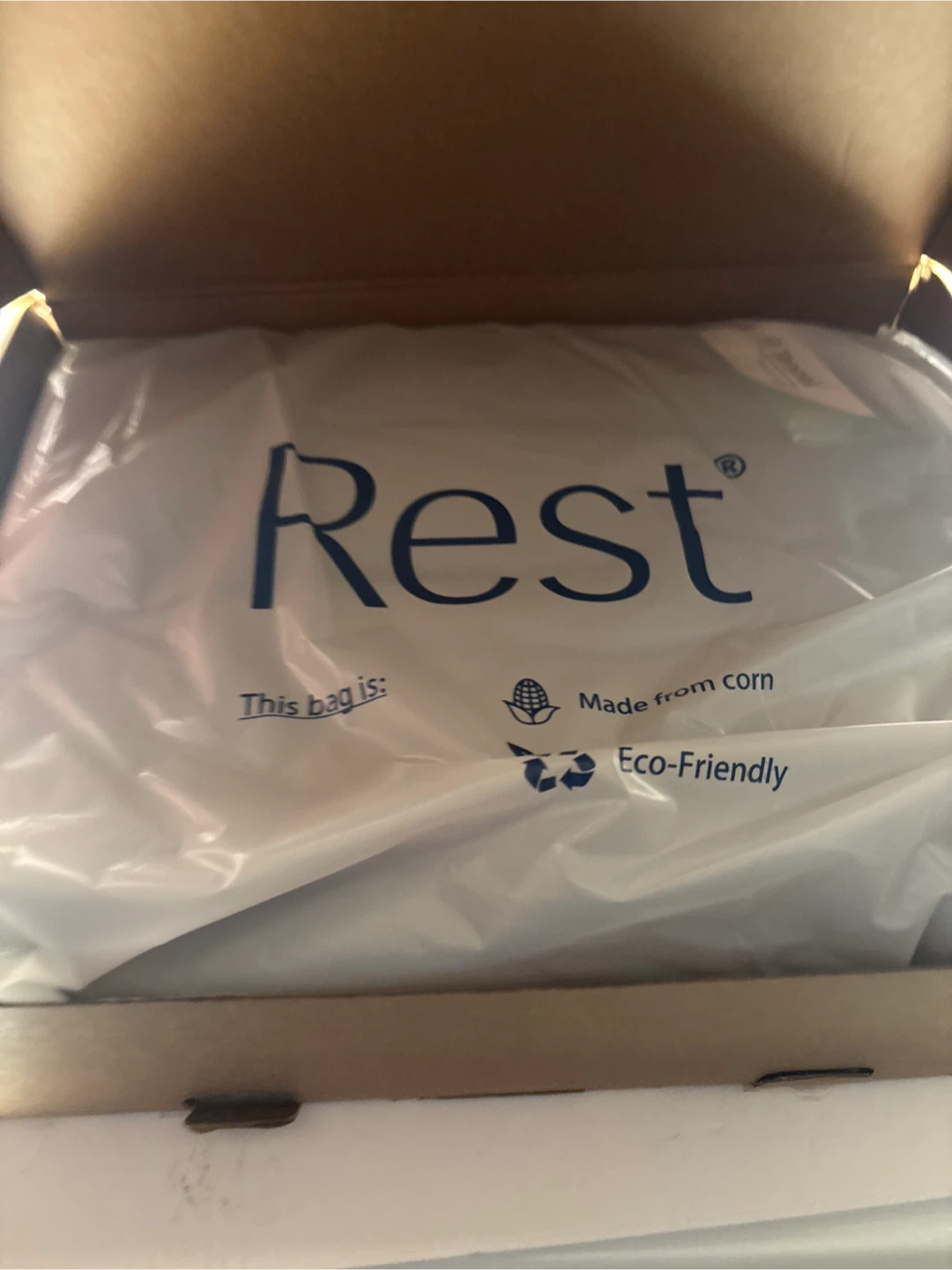 Rest  light grey queen, size bed, comforter - photo 3