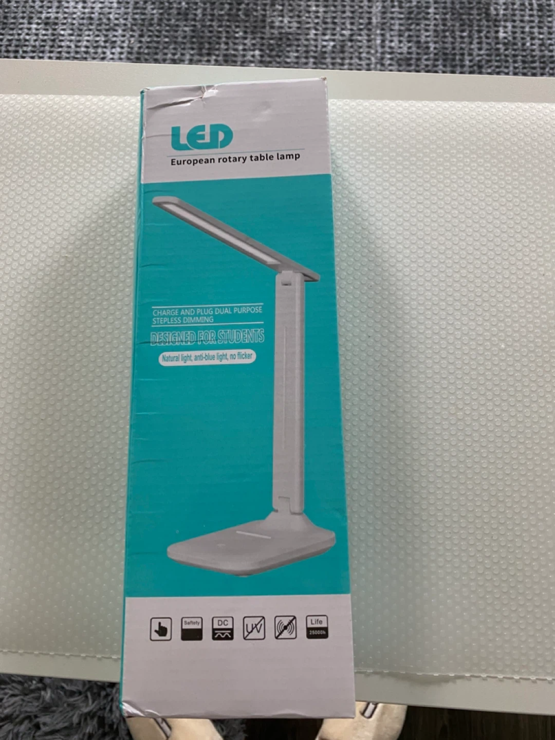 LED European Rotary Table Lamp