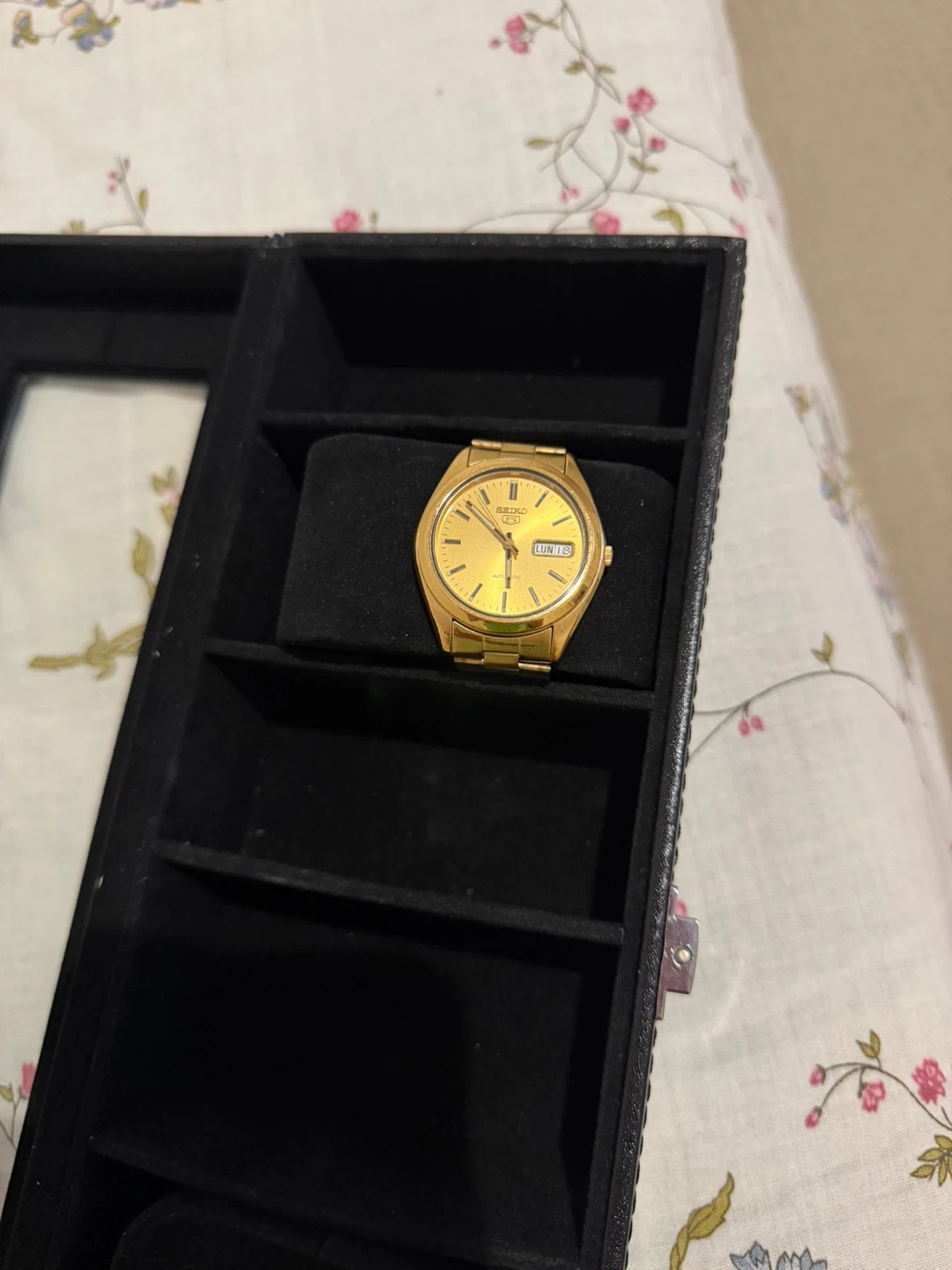 Gold Seiko 5 Automatic Watch - photo 2