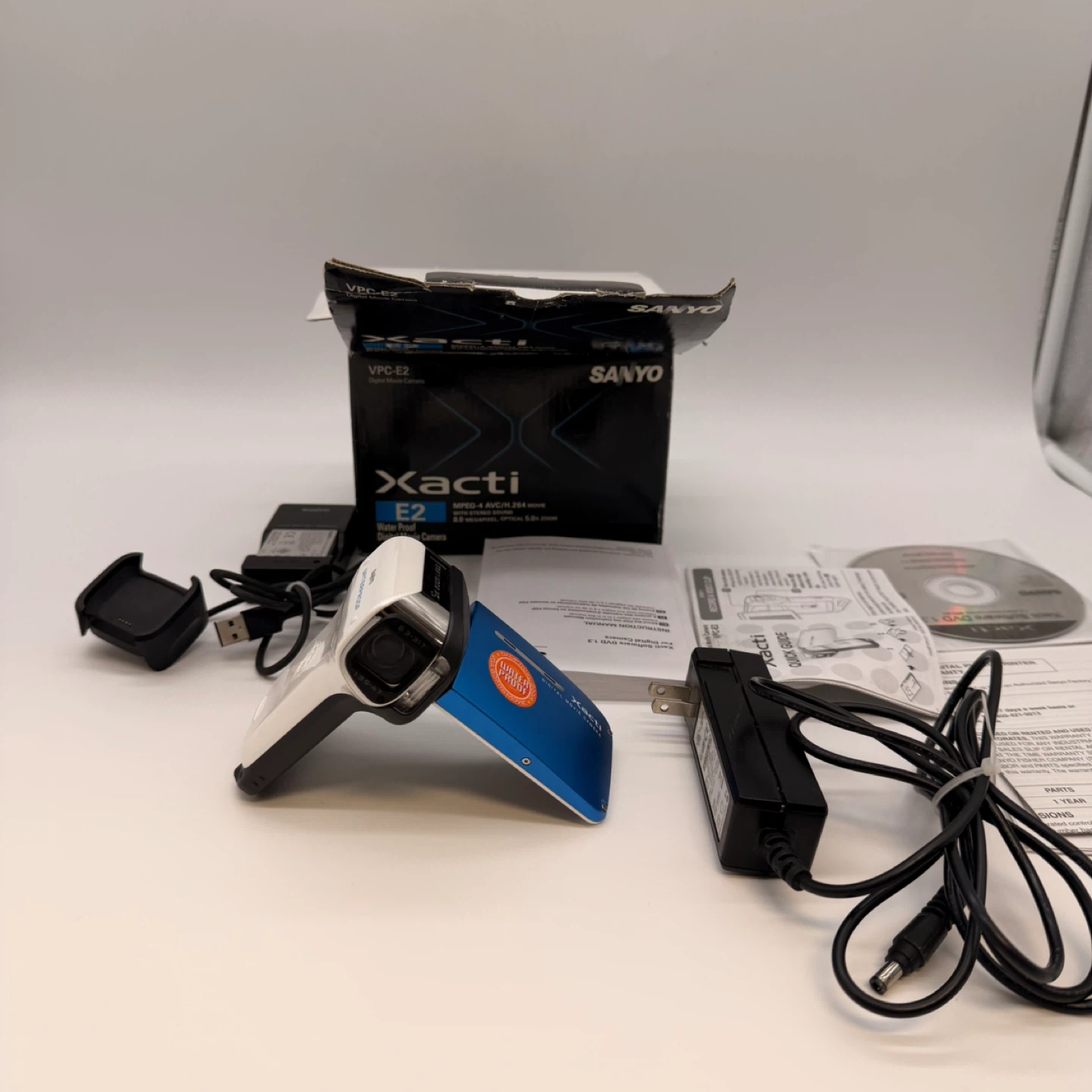 Sanyo Xacti E2 Waterproof Digital Movie Camera