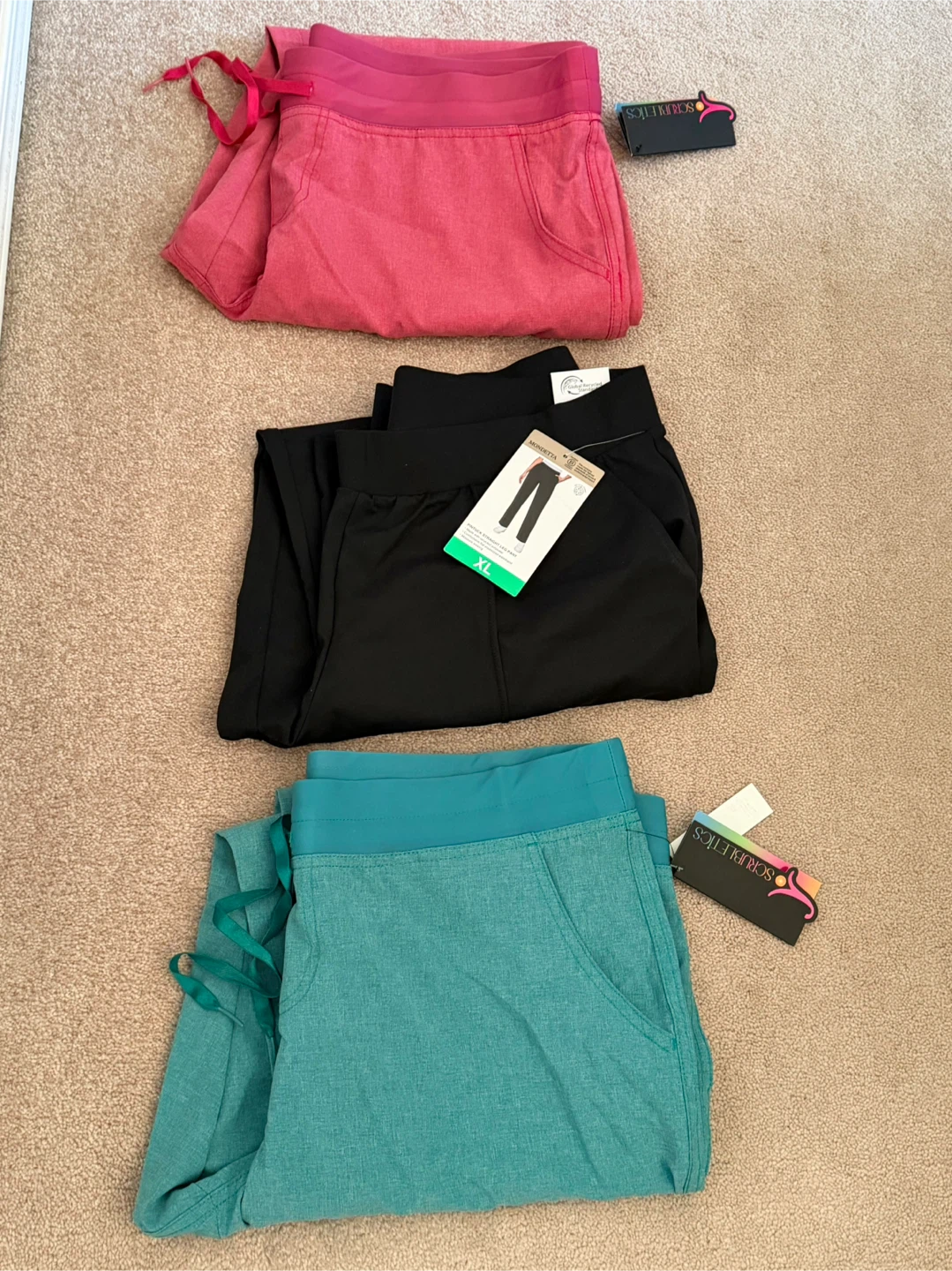 🧡 Brand new Scrubstar Scrub Pants (3 Pairs)