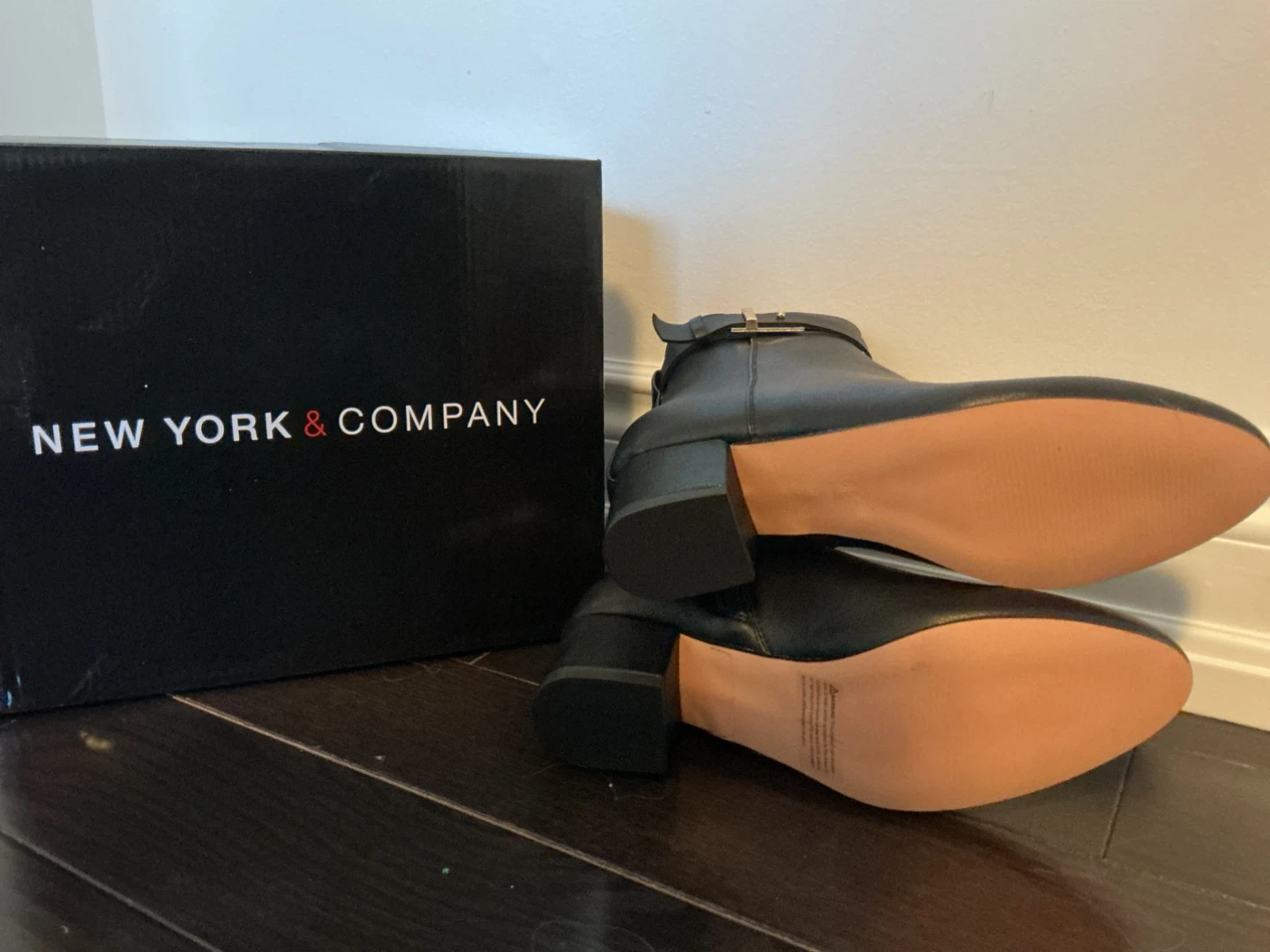 New York & Company Black Ankle Boots - photo 2