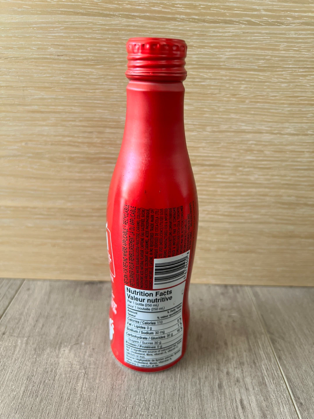 Coca-Cola 250 mL Bottle - Vancouver 2010 Olympic Torch Relay - photo 3