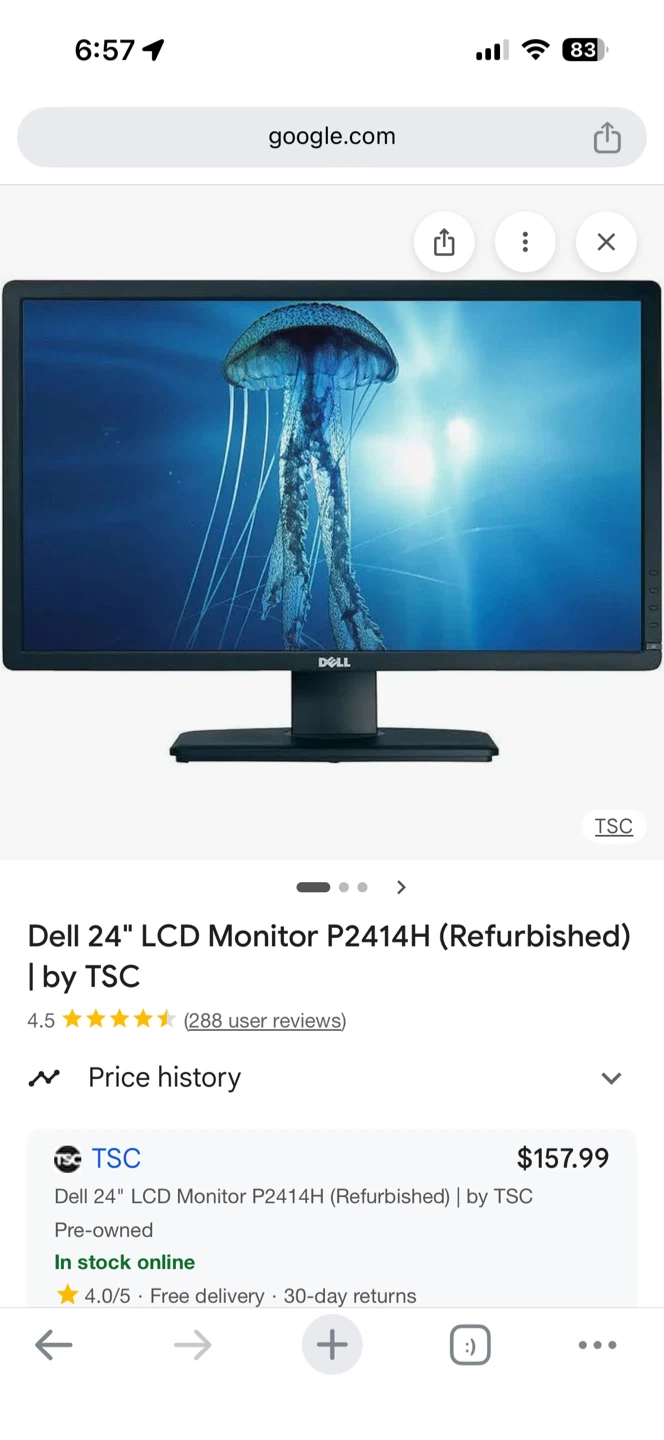 Dell 24" LCD Monitor P2414Ht 🧡 - photo 5