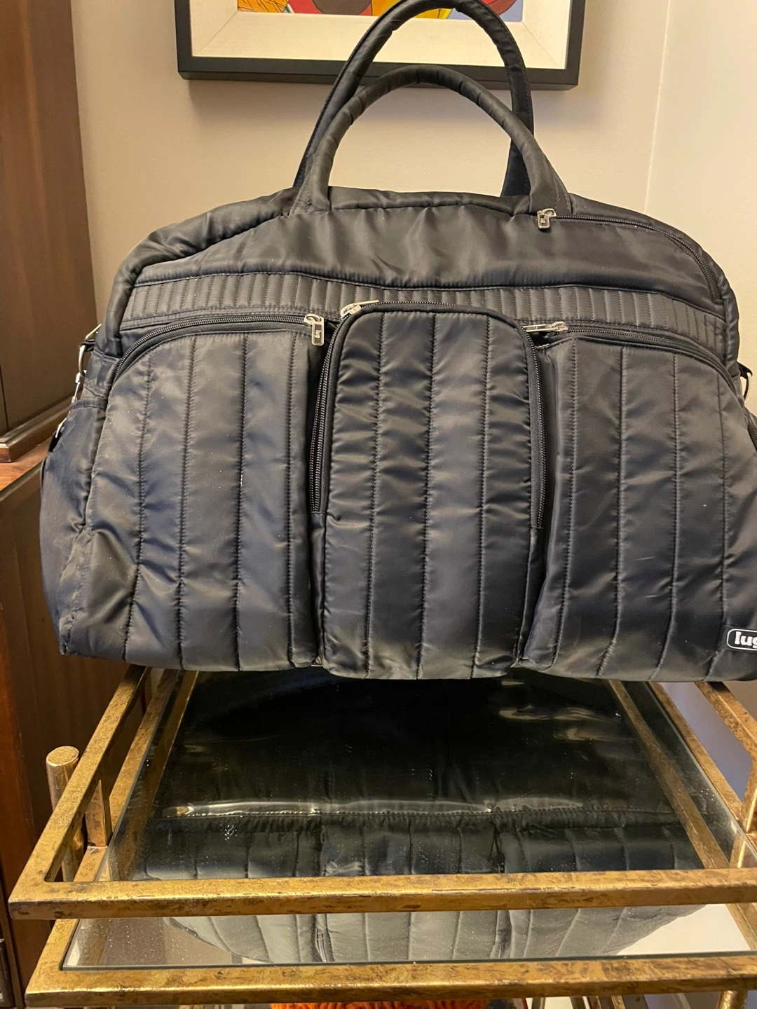 Lug Shuttle Bus Weekender Bag - Black