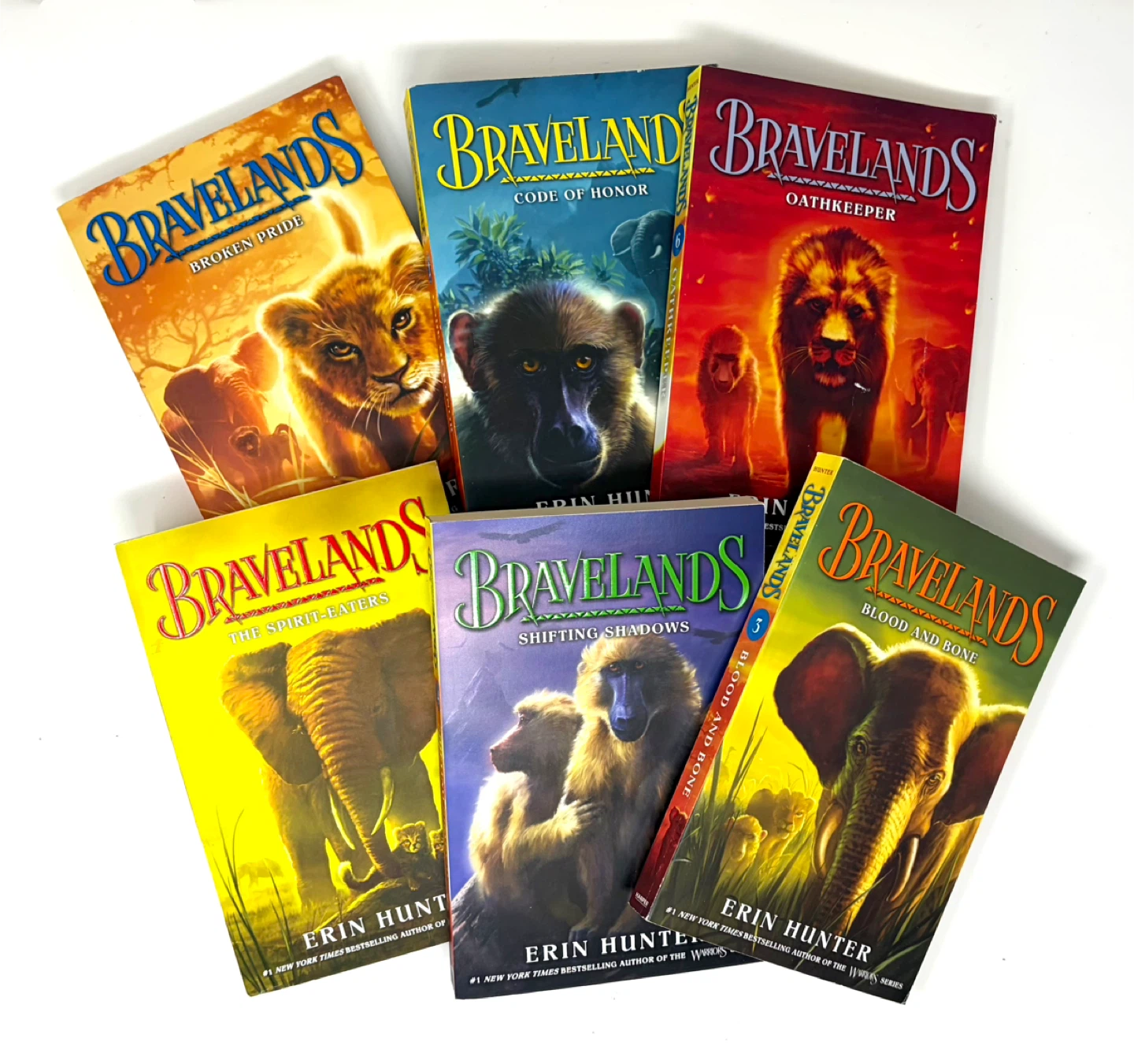 Bravelands Book Series by Erin Hunter (6 Books)