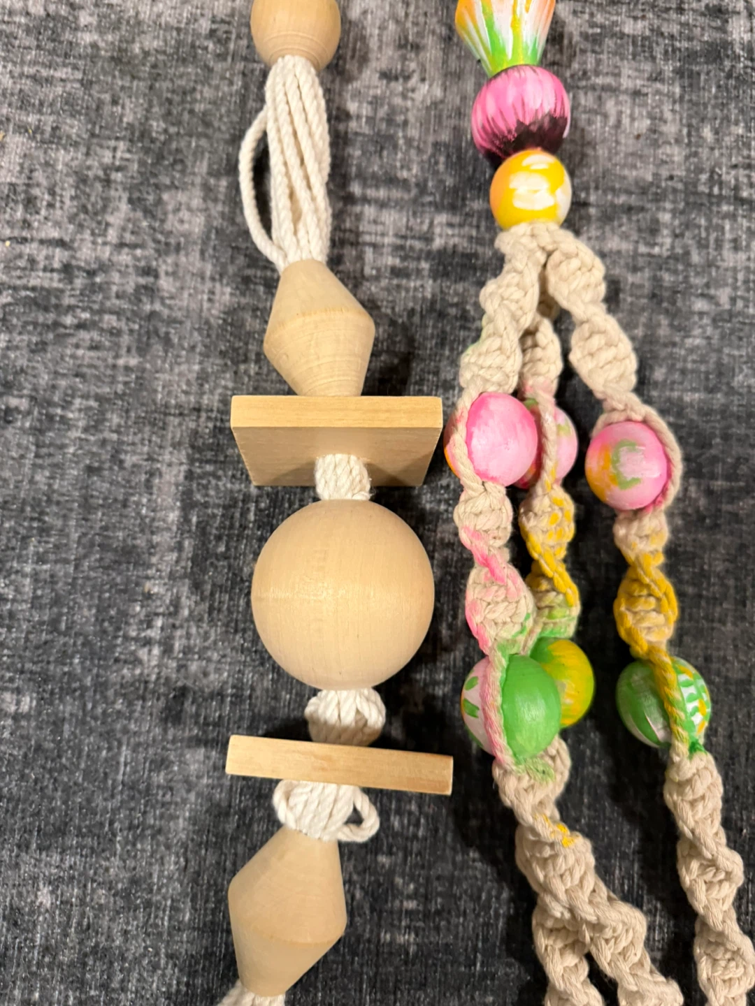 ❤️  plant hangers from canvas - photo 3