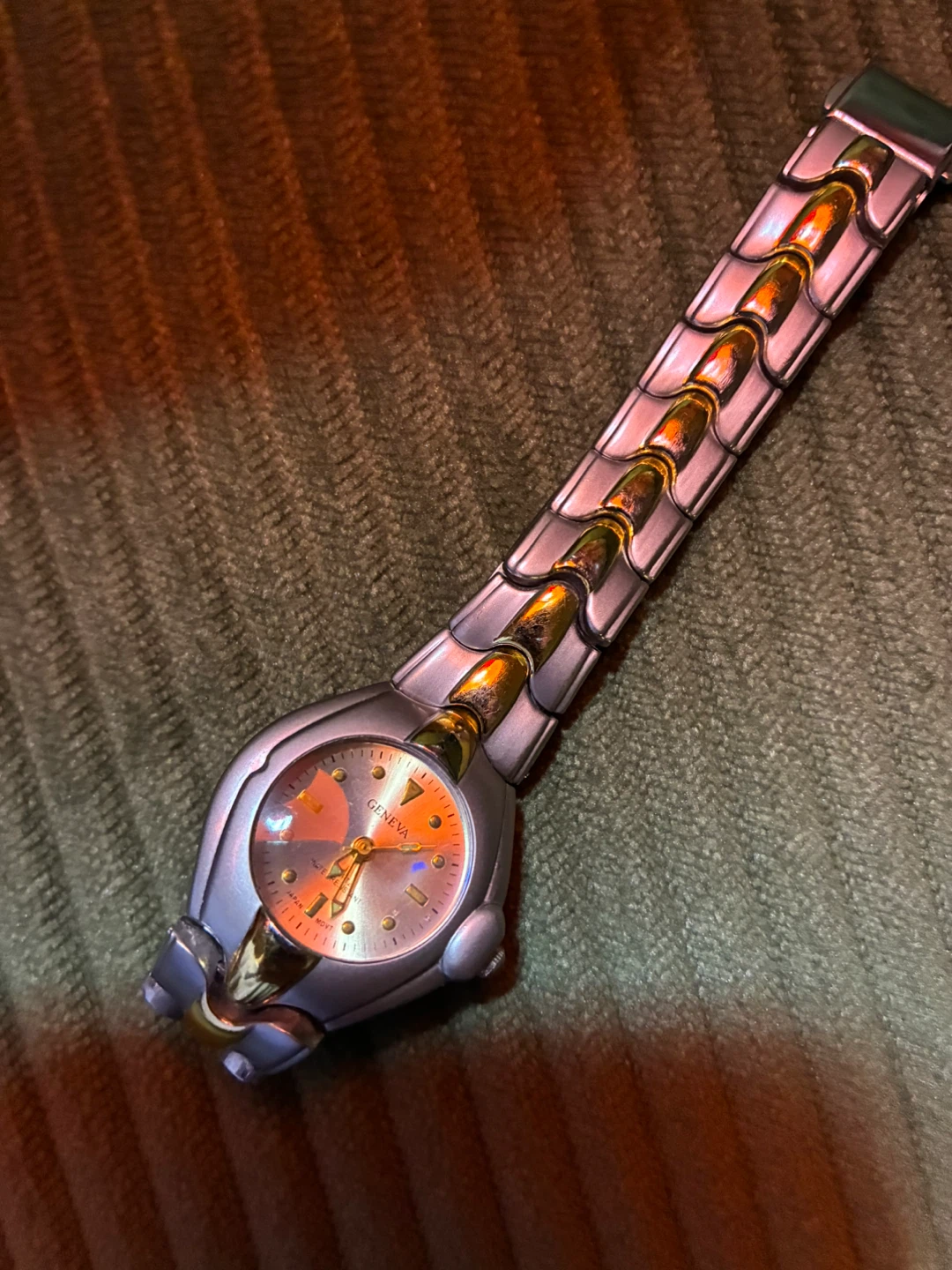 Geneva Women's Watch - Silver and Gold Tone