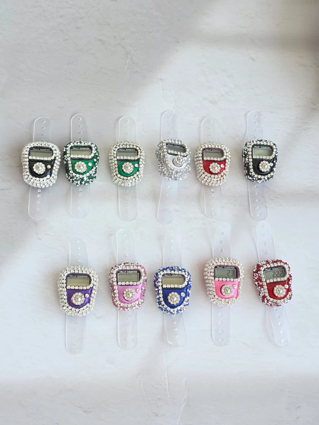 Tally Counter Ring with Rhinestones - photo 3