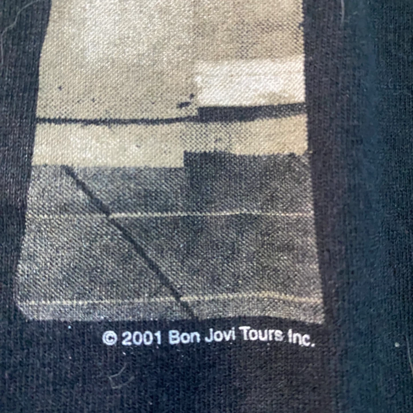 2001 Bon Jovi One Wild Night T-Shirt Size M - photo 3
