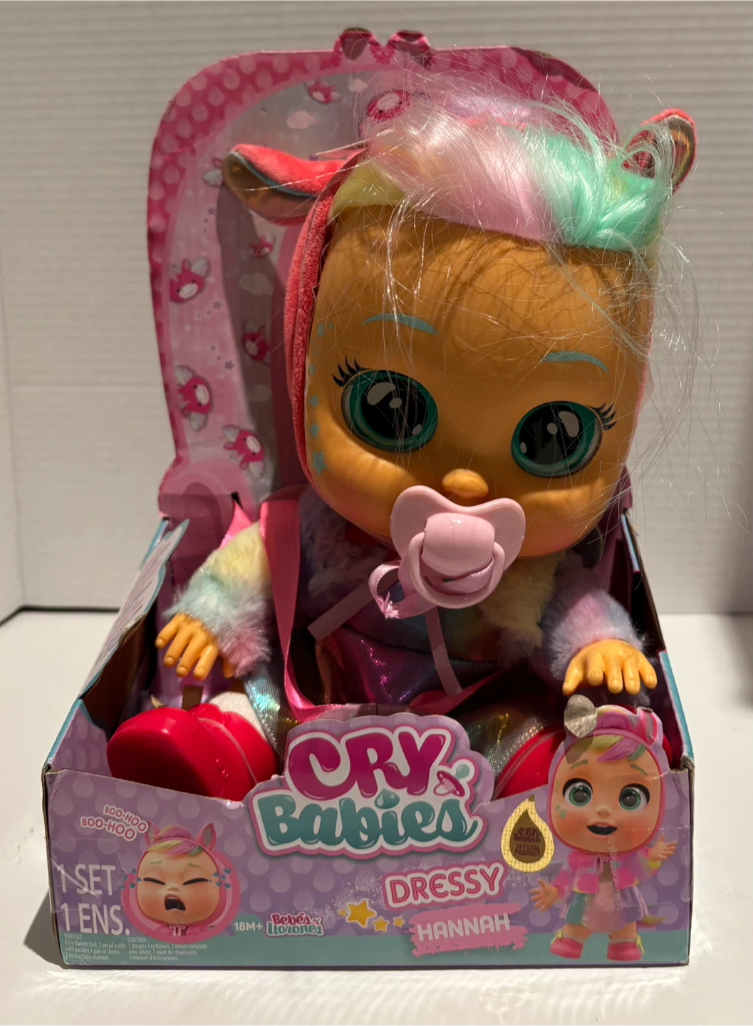 Cry Babies Dressy Hannah Doll