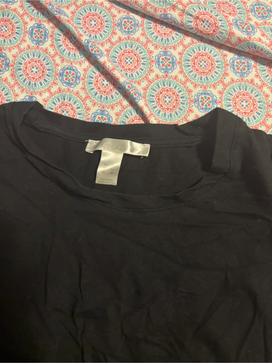 Black T-Shirt - Size M - photo 2