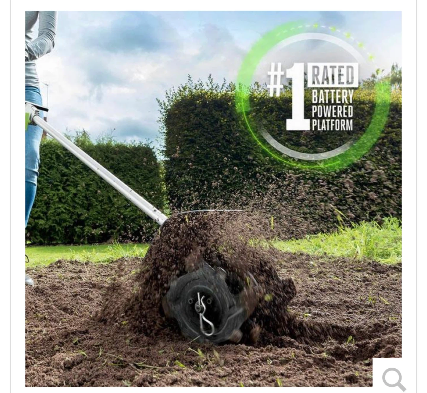 EGO 9.5" Cultivator Attachment tool only