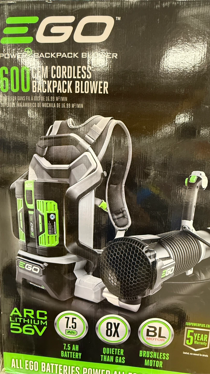EGO 600 CFM Cordless Backpack Blower - photo 4
