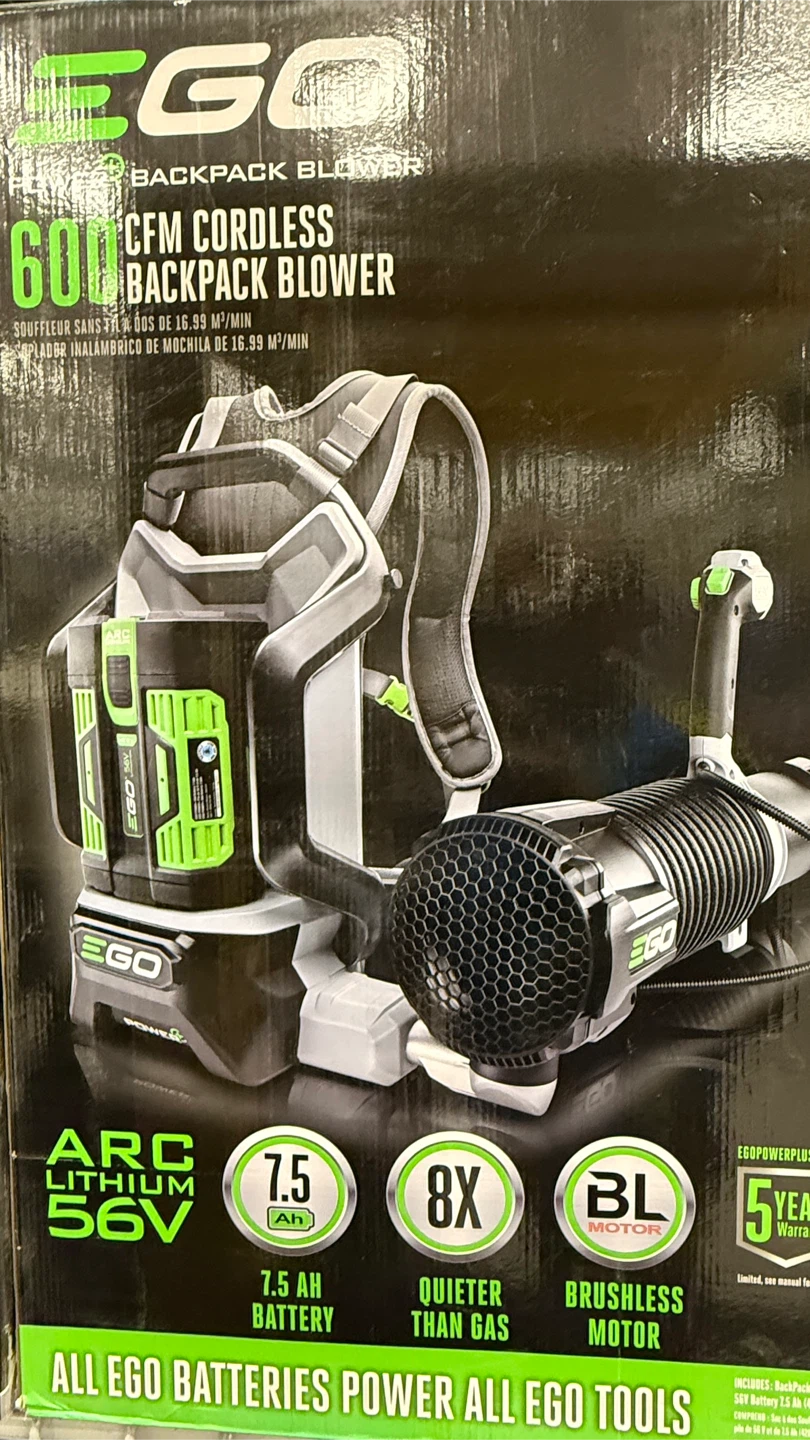 EGO 600 CFM Cordless Backpack Blower - photo 2