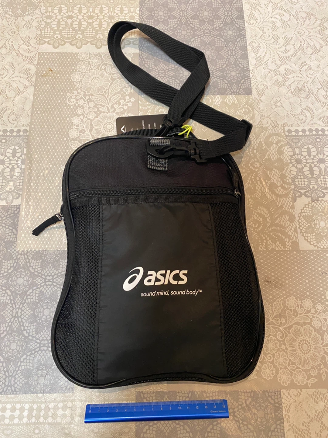 Asics Foldable Duffle Bag, Water-Resistant Sports Gym Bag - photo 4