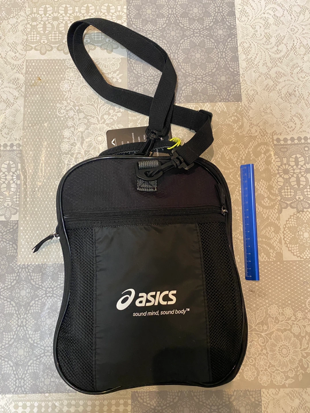Asics Foldable Duffle Bag, Water-Resistant Sports Gym Bag - photo 3
