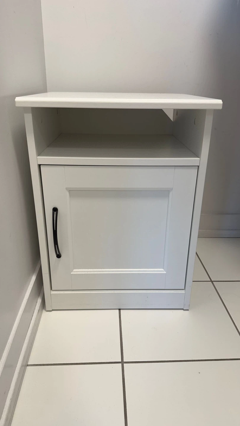 Side table with storage