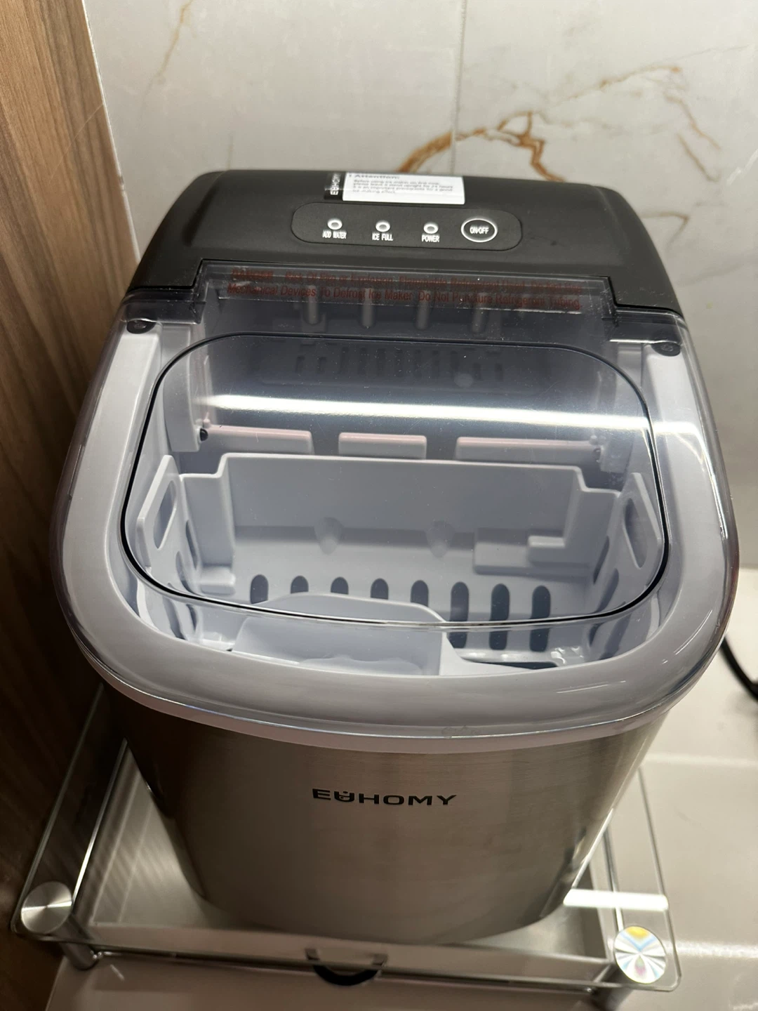 EUHOMY Portable Ice Maker Machine - photo 3