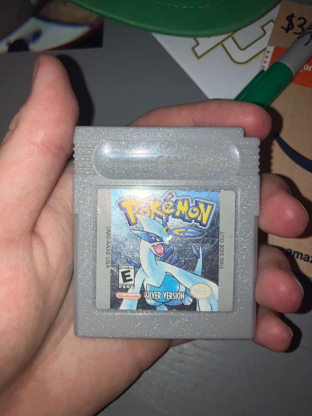 Pokemon Silver Version Game Boy Game And Pokemon Crystal