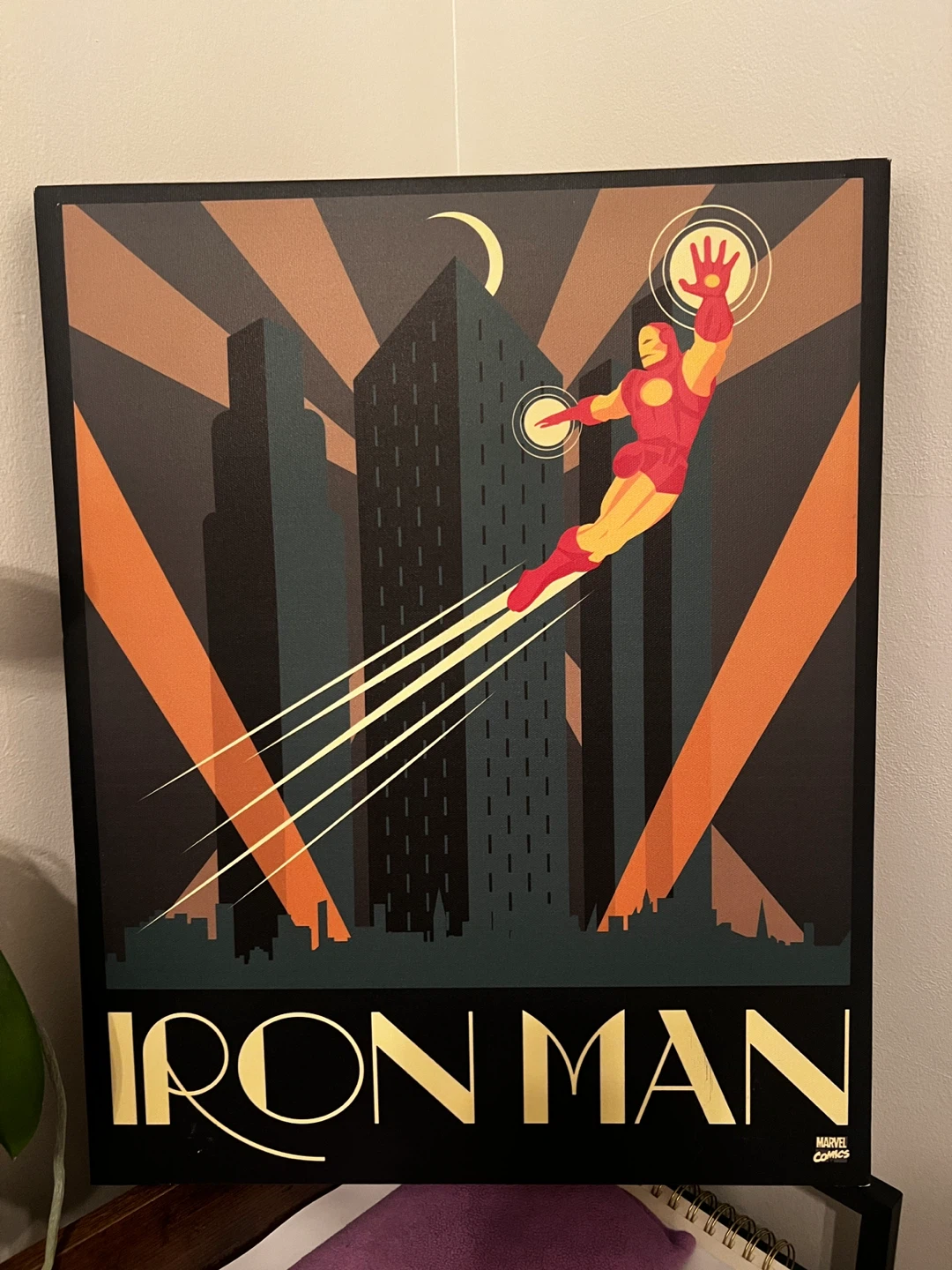 Iron Man Canvas Art Print