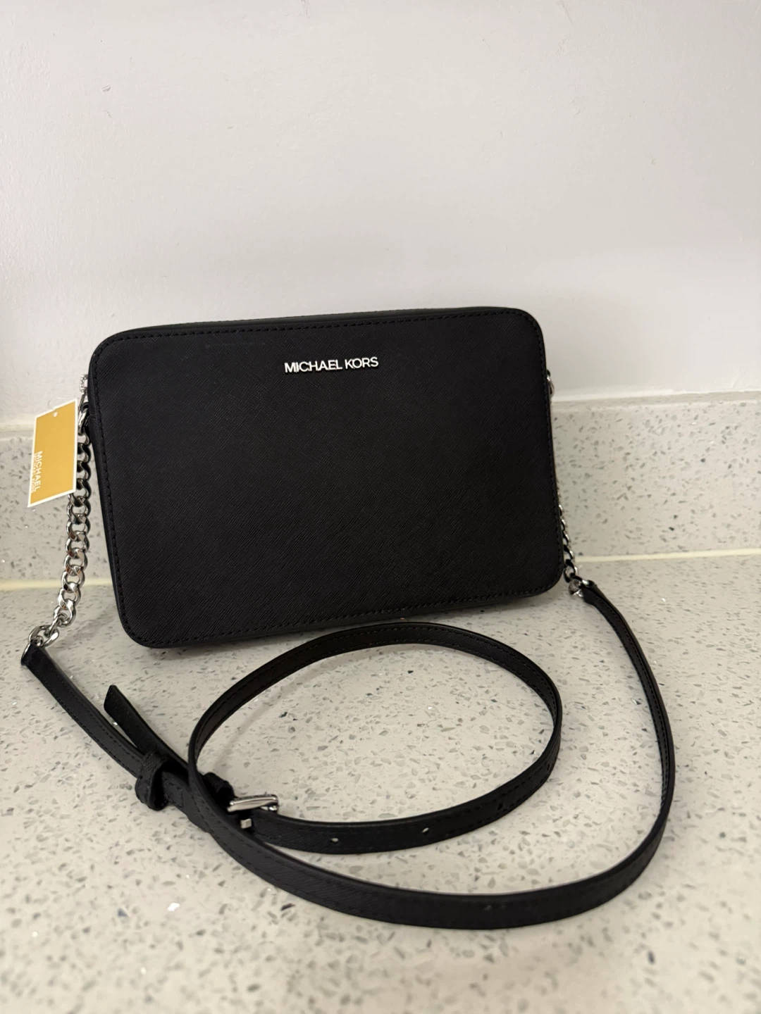 Michael Kors Jet Set Item Small crossbody Bag - Black