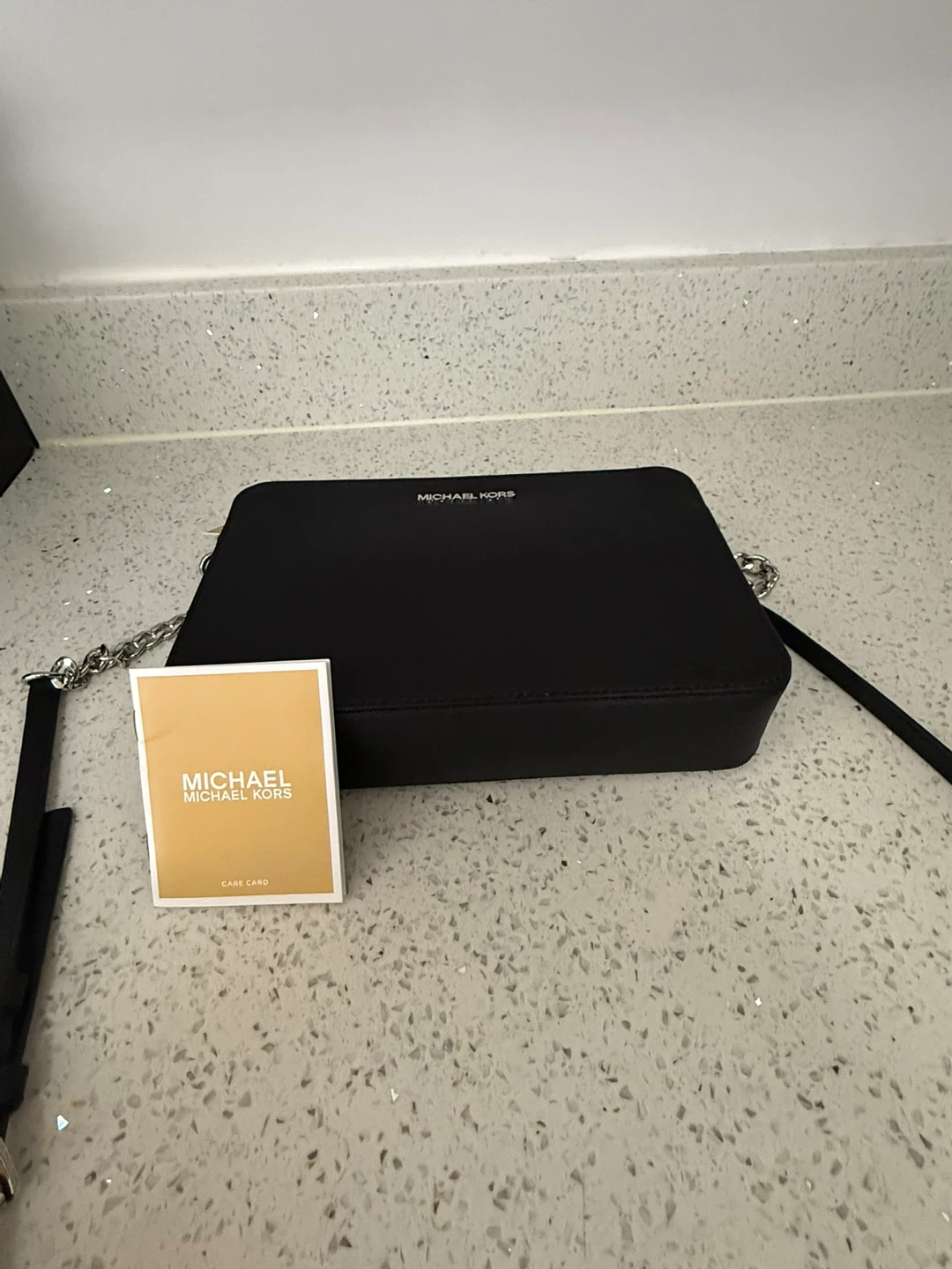 Michael Kors Jet Set Item Small crossbody Bag - Black - photo 5
