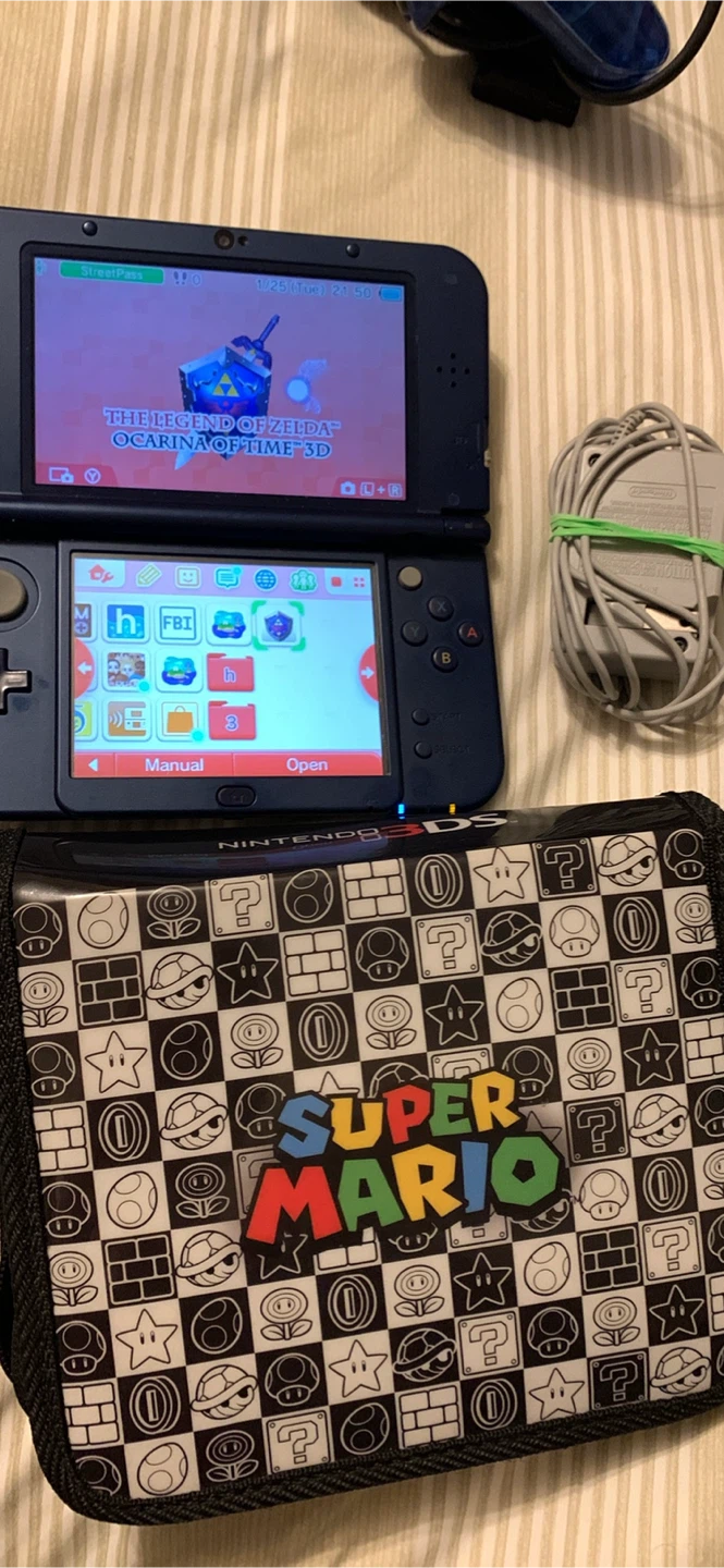 New Nintendo 3DS XL galaxy edition MODDED