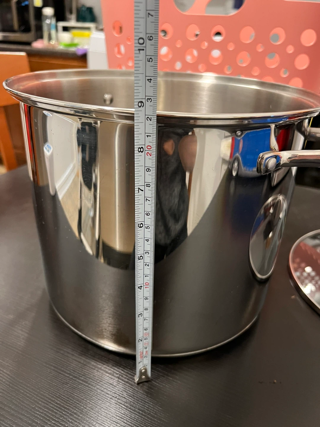 Chefmate Stock Pot with Lid, 10 Quarts - photo 3