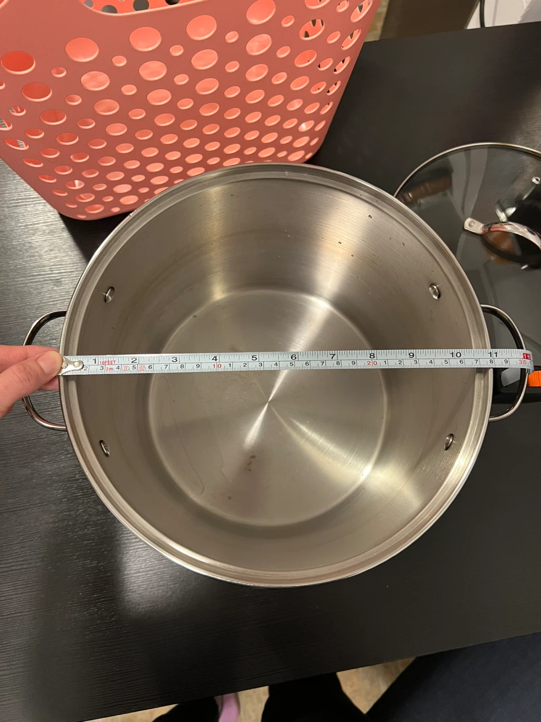 Chefmate Stock Pot with Lid, 10 Quarts - photo 2