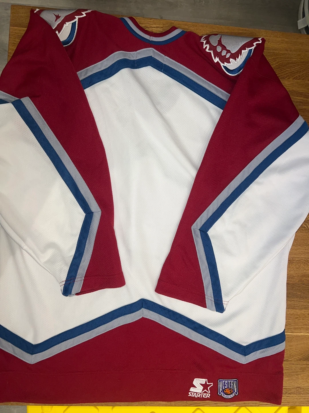 Vintage Colorado Avalanche Starter Hockey Jersey - photo 3