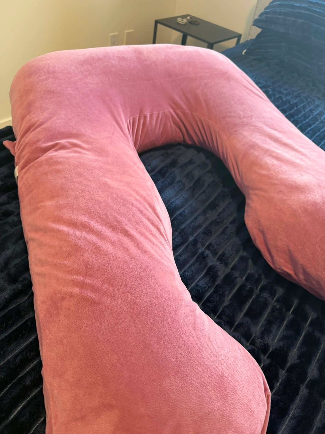 Pink U-Shaped Nursing Pillow - photo 2