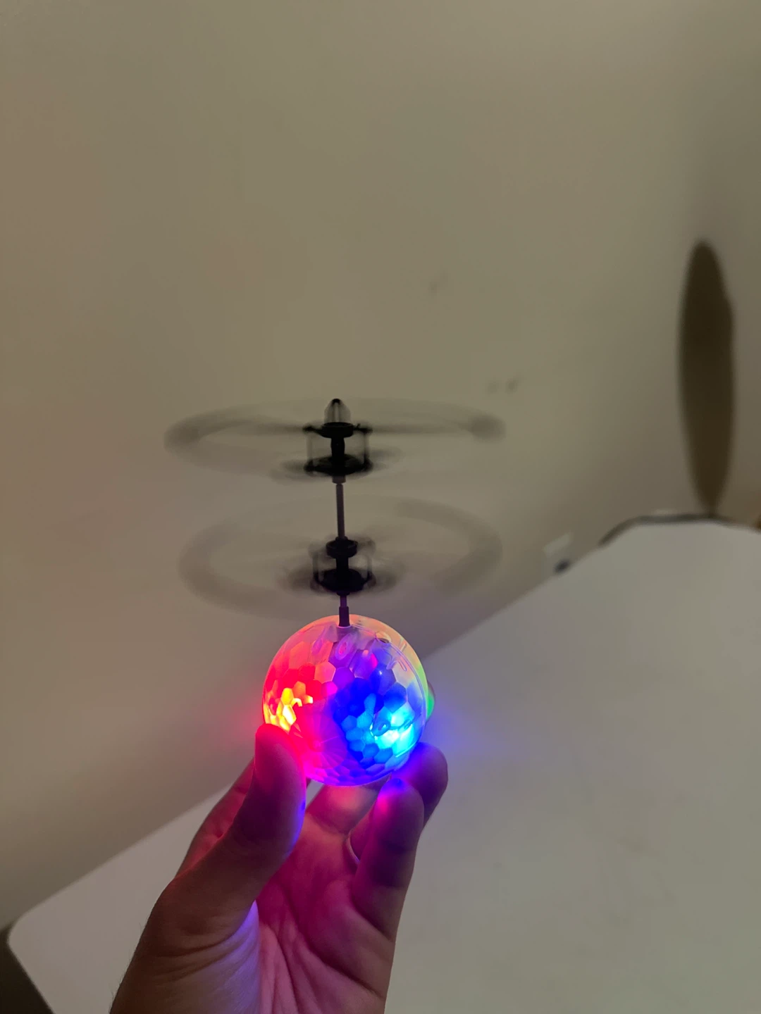 RC Flying Ball Toy with LED Lights - photo 2