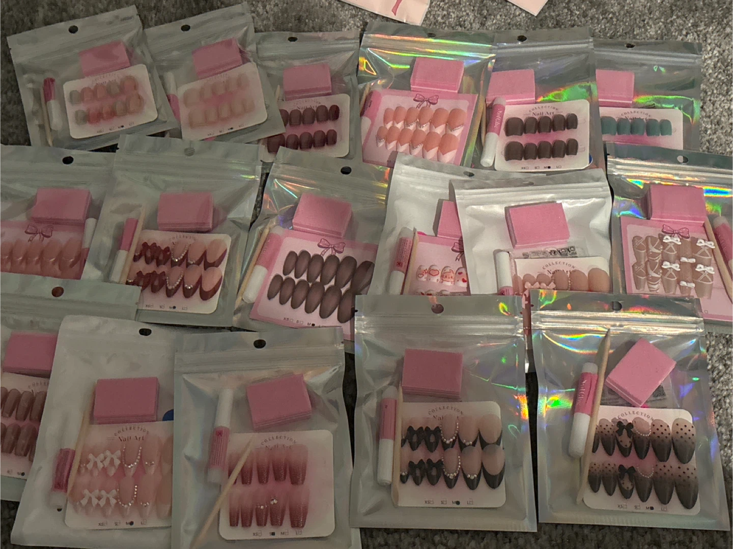 Nail Art Press On Nails Collection