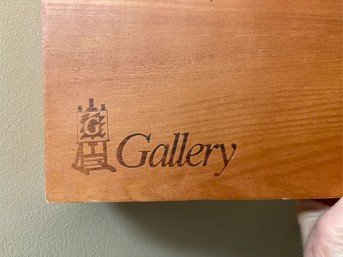 Gallery wooden case organizer 🧡