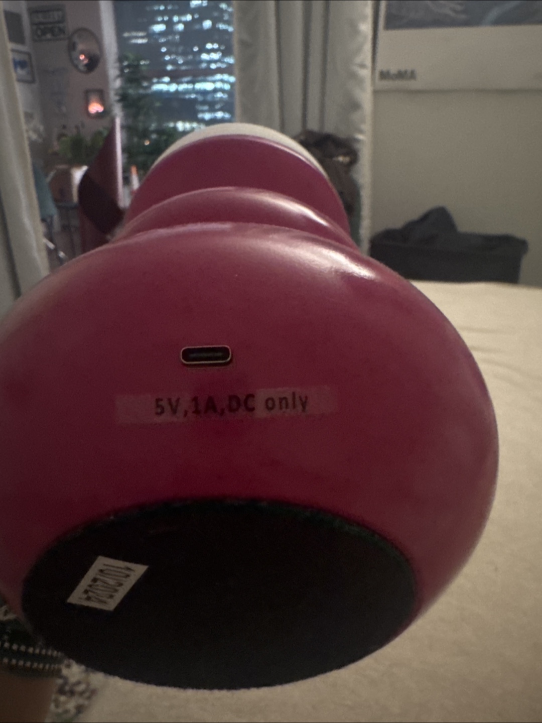 Pink Spherical Lamp🧡 - photo 3