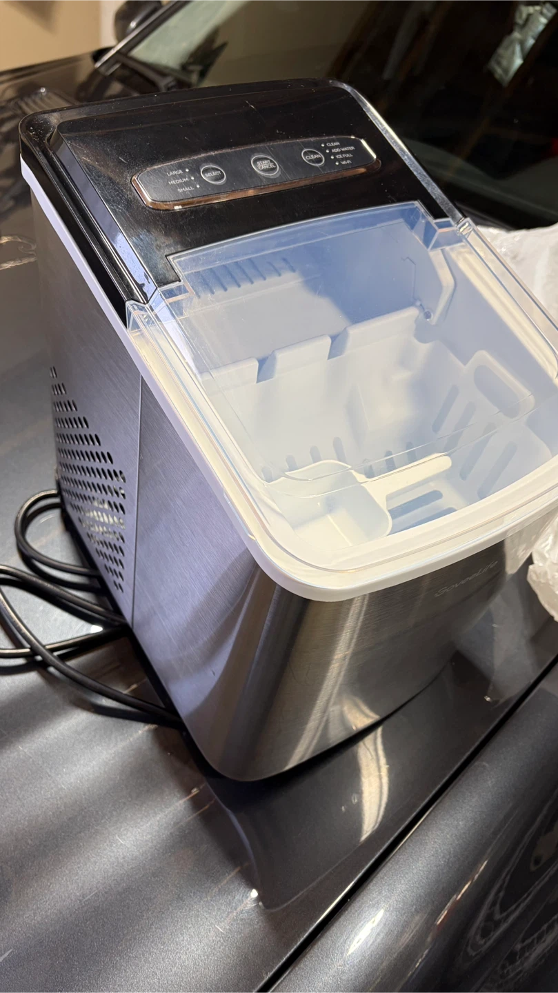 GoveeLife Stainless Steel Portable Countertop Ice Maker